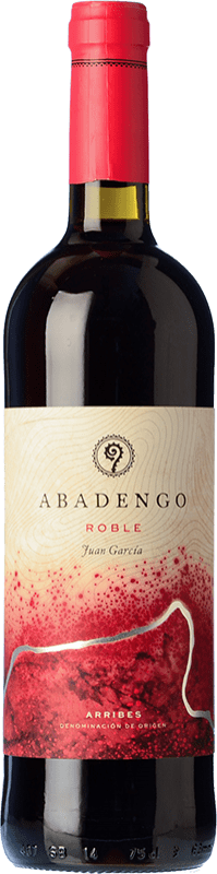 6,95 € | Red wine Ribera de Pelazas Abadengo Roble D.O. Arribes Castilla y León Spain Juan García Bottle 75 cl