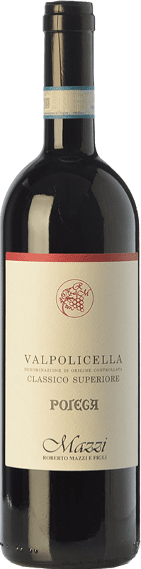 24,95 € | Red wine Mazzi Classico Superiore Pojega D.O.C. Valpolicella Veneto Italy Corvina, Rondinella, Corvinone, Molinara Bottle 75 cl