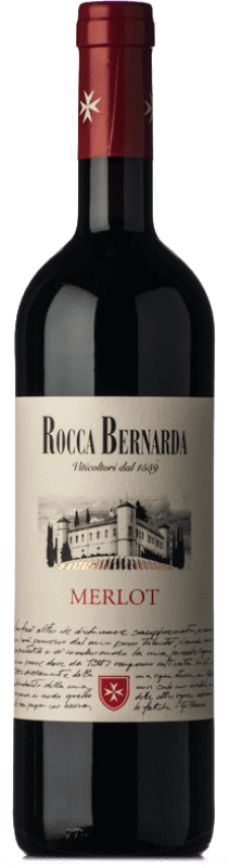 14,95 € | Красное вино Rocca Bernarda D.O.C. Colli Orientali del Friuli Фриули-Венеция-Джулия Италия Merlot 75 cl