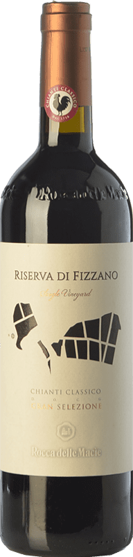 36,95 € | Rotwein Rocca delle Macìe Riserva di Fizzano Reserve D.O.C.G. Chianti Classico Toskana Italien Merlot, Sangiovese Magnum-Flasche 1,5 L