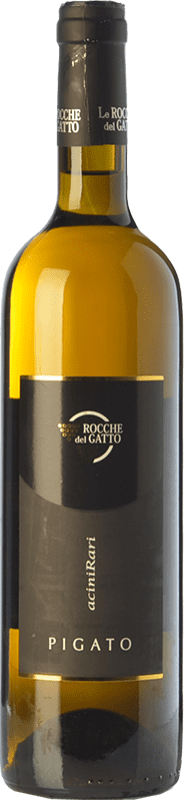 Бесплатная доставка | Белое вино Rocche del Gatto D.O.C. Riviera Ligure di Ponente Лигурия Италия Pigato 75 cl