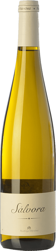 32,95 € Free Shipping | White wine Rodrigo Méndez Sálvora Crianza D.O. Rías Baixas Galicia Spain Albariño Bottle 75 cl