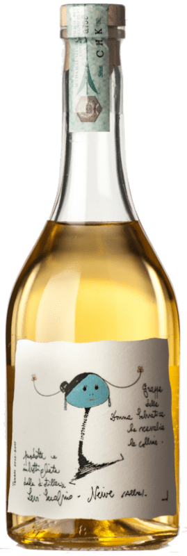 Envio grátis | Aguardente Grappa Romano Levi Donna Selvatica che Scavalica le Colline Pagl. I.G.T. Grappa Piemontese Piemonte Itália 70 cl