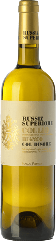 41,95 € | White wine Russiz Superiore Col Disore D.O.C. Collio Goriziano-Collio Friuli-Venezia Giulia Italy Pinot White, Sauvignon, Ribolla Gialla, Friulano 75 cl