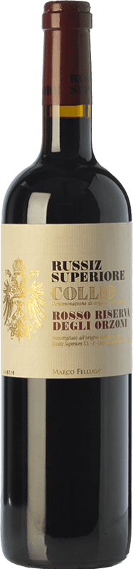 42,95 € | 红酒 Russiz Superiore Riserva degli Orzoni 预订 D.O.C. Collio Goriziano-Collio 弗留利 - 威尼斯朱利亚 意大利 Merlot, Cabernet Sauvignon, Cabernet Franc 75 cl
