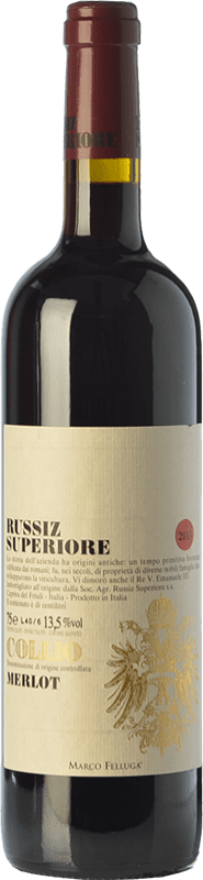 18,95 € Spedizione Gratuita | Vino rosso Russiz Superiore D.O.C. Collio Goriziano-Collio