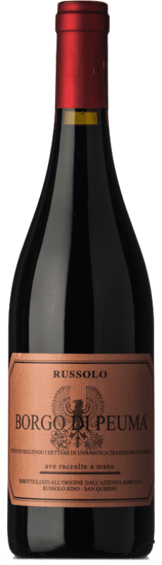 19,95 € | Red wine Russolo Borgo di Peuma I.G.T. Friuli-Venezia Giulia Friuli-Venezia Giulia Italy Merlot, Cabernet Sauvignon, Refosco 75 cl