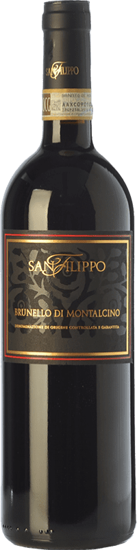 Бесплатная доставка | Красное вино San Filippo D.O.C.G. Brunello di Montalcino Тоскана Италия Sangiovese 75 cl