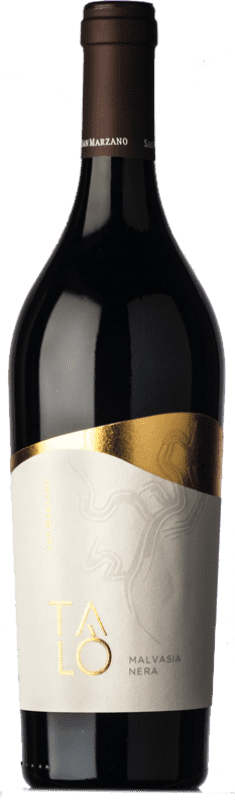 14,95 € Free Shipping | Red wine San Marzano Malvasia Nera Talò I.G.T. Salento Campania Italy Malvasia Black Bottle 75 cl