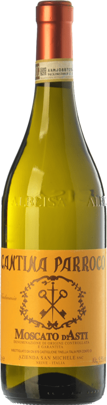 12,95 € | Vinho doce San Michele Cantina Parroco D.O.C.G. Moscato d'Asti Piemonte Itália Mascate Branco 75 cl