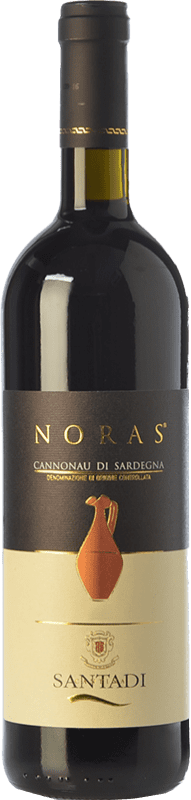 12,95 € Free Shipping | Red wine Santadi Noras D.O.C. Cannonau di Sardegna Sardegna Italy Cannonau Bottle 75 cl