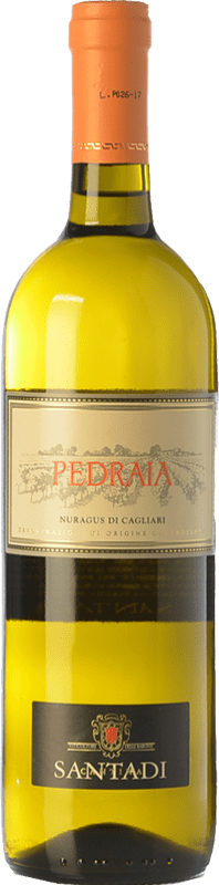 7,95 € Free Shipping | White wine Santadi Pedraia D.O.C. Nuragus di Cagliari Sardegna Italy Nuragus Bottle 75 cl