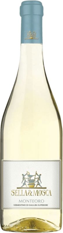 25,95 € Spedizione Gratuita | Vino bianco Sella e Mosca Monteoro D.O.C.G. Vermentino di Gallura