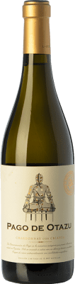 Бесплатная доставка | Белое вино Señorío de Otazu старения D.O.P. Vino de Pago de Otazu Наварра Испания Chardonnay 75 cl