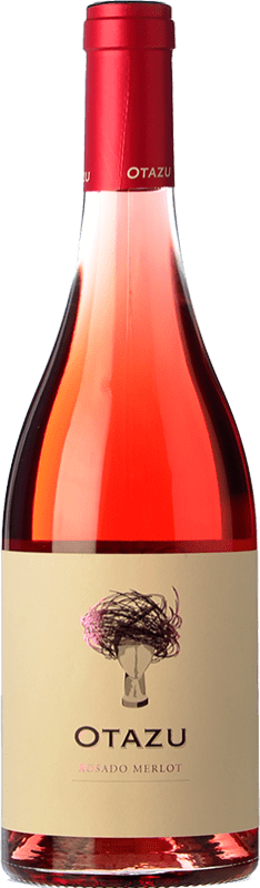 10,95 € Free Shipping | Rosé wine Señorío de Otazu Joven D.O. Navarra Navarre Spain Merlot Bottle 75 cl