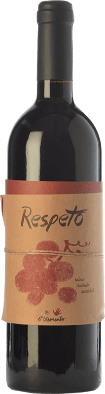 29,95 € Free Shipping | Red wine Sexto Elemento Respeto Crianza Spain Bobal Bottle 75 cl
