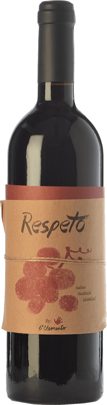 31,95 € Envio grátis | Vinho tinto Sexto Elemento Respeto Crianza