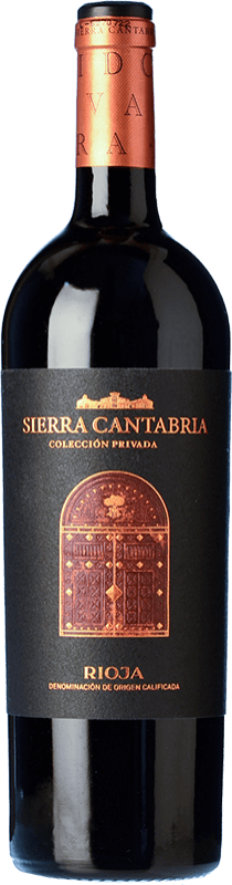 Бесплатная доставка | Красное вино Sierra Cantabria Приватная коллекция Crianza — Крианса D.O.Ca. Rioja Ла-Риоха Испания Tempranillo — Темпранильо 75 cl