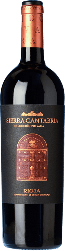32,95 € Free Shipping | Red wine Sierra Cantabria Colección Privada Crianza D.O.Ca. Rioja The Rioja Spain Tempranillo Bottle 75 cl