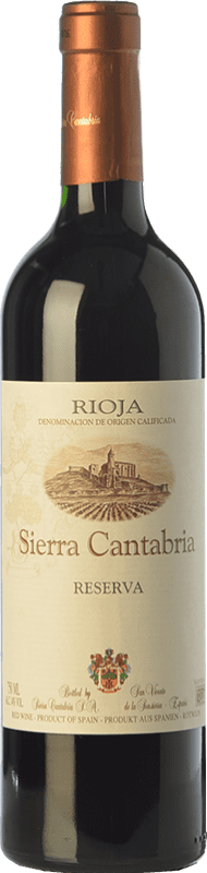18,95 € | Red wine Sierra Cantabria Reserva D.O.Ca. Rioja The Rioja Spain Tempranillo, Graciano Bottle 75 cl