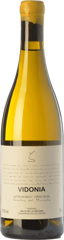 34,95 € | Белое вино Suertes del Marqués Vidonia старения D.O. Valle de la Orotava Канарские острова Испания Listán White 75 cl