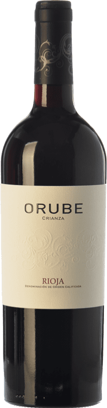 Kostenloser Versand | Rotwein Solar Viejo Orube Alterung D.O.Ca. Rioja La Rioja Spanien Tempranillo, Grenache, Graciano 75 cl