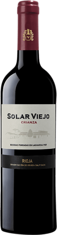 9,95 € Бесплатная доставка | Красное вино Solar Viejo старения D.O.Ca. Rioja