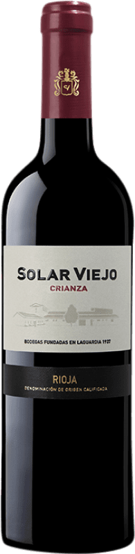 5,95 € | Red wine Solar Viejo Aged D.O.Ca. Rioja The Rioja Spain Tempranillo 75 cl