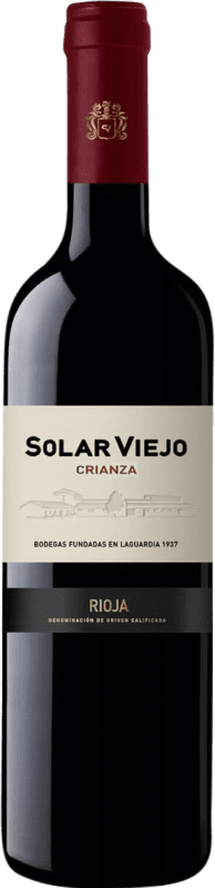 5,95 € | Красное вино Solar Viejo старения D.O.Ca. Rioja Ла-Риоха Испания Tempranillo 75 cl