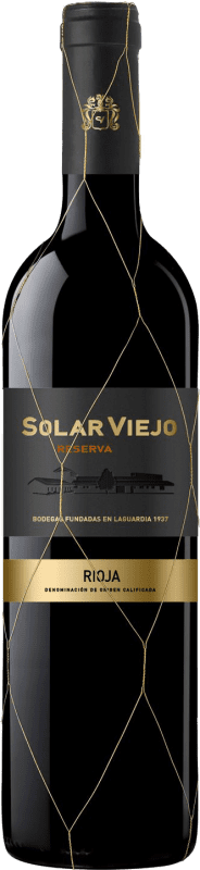 12,95 € Бесплатная доставка | Красное вино Solar Viejo Резерв D.O.Ca. Rioja