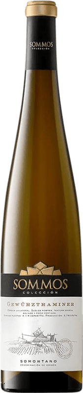 Spedizione Gratuita | Vino bianco Sommos Colección Crianza D.O. Somontano Aragona Spagna Gewürztraminer 75 cl