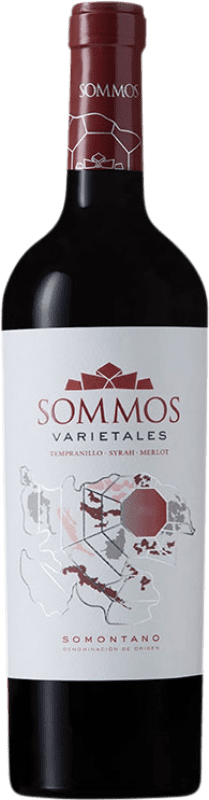 12,95 € Envoi gratuit | Vin Rouge Sommos Varietales Crianza D.O. Somontano