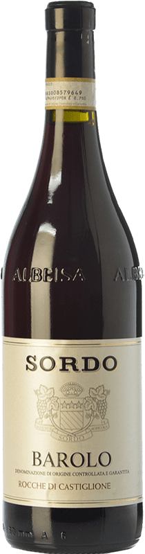 45,95 € | Red wine Sordo Rocche di Castiglione D.O.C.G. Barolo Piemonte Italy Nebbiolo Bottle 75 cl