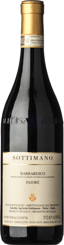 76,95 € | Красное вино Sottimano Pajorè D.O.C.G. Barbaresco Пьемонте Италия Nebbiolo 75 cl