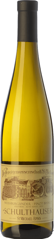 18,95 € | Weißwein St. Michael-Eppan Pinot Bianco Schulthauser D.O.C. Alto Adige Trentino-Südtirol Italien Weißburgunder 75 cl