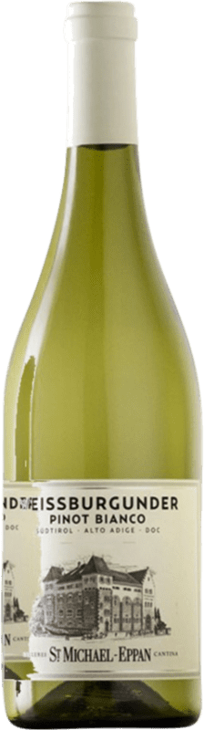 21,95 € Бесплатная доставка | Белое вино St. Michael-Eppan Pinot Bianco D.O.C. Alto Adige