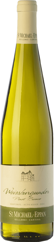 10,95 € Free Shipping | White wine St. Michael-Eppan Pinot Bianco D.O.C. Alto Adige Trentino-Alto Adige Italy Pinot White Bottle 75 cl