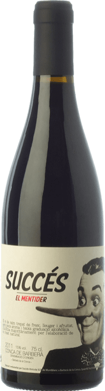 16,95 € | Red wine Succés El Mentider Joven D.O. Conca de Barberà Catalonia Spain Trepat Bottle 75 cl
