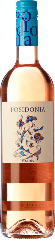 8,95 € Free Shipping | Rosé wine Sumarroca Posidonia Joven D.O. Penedès Catalonia Spain Tempranillo Bottle 75 cl