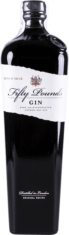 19,95 € | ジン Támesis Fifty Pounds Gin イギリス 70 cl