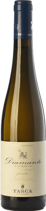 Spedizione Gratuita | Vino dolce Tasca d'Almerita Diamante I.G.T. Terre Siciliane Sicilia Italia Gewürztraminer, Moscato Bianco Bottiglia Medium 50 cl