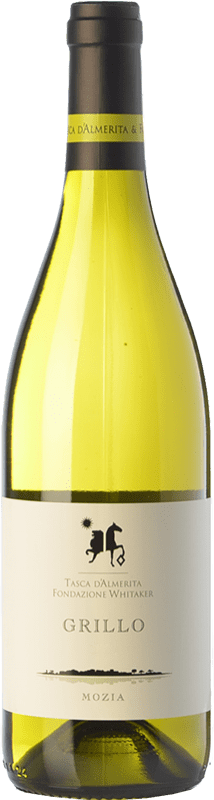 28,95 € Free Shipping | White wine Tasca d'Almerita Grillo di Mozia I.G.T. Terre Siciliane Sicily Italy Grillo Bottle 75 cl