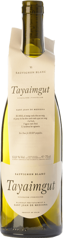 31,95 € Бесплатная доставка | Белое вино Tayaimgut Blanc старения D.O. Penedès