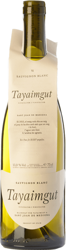 22,95 € | Vinho branco Tayaimgut Blanc Crianza D.O. Penedès Catalunha Espanha Sauvignon Branca 75 cl
