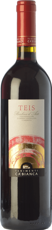 11,95 € Бесплатная доставка | Красное вино Tenimenti Ca' Bianca Teis D.O.C. Barbera d'Alba