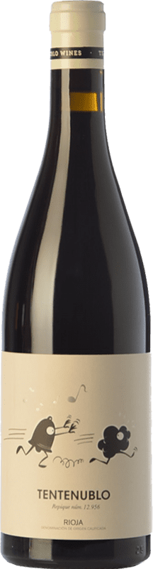 18,95 € | Red wine Tentenublo Aged D.O.Ca. Rioja The Rioja Spain Tempranillo, Grenache Bottle 75 cl