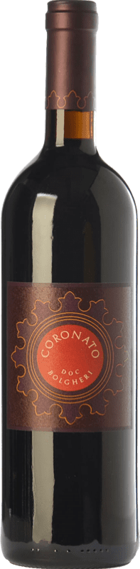 25,95 € | Red wine Tenuta dei Pianali Coronato D.O.C. Bolgheri Tuscany Italy Merlot, Cabernet Sauvignon, Cabernet Franc Bottle 75 cl