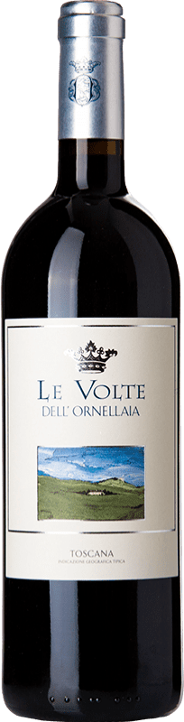 26,95 € Free Shipping | Red wine Ornellaia Le Volte I.G.T. Toscana Tuscany Italy Merlot, Cabernet Sauvignon, Sangiovese Bottle 75 cl