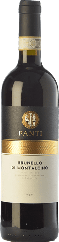 39,95 € Free Shipping | Red wine Vignaiolo Tenuta Fanti D.O.C.G. Brunello di Montalcino Tuscany Italy Sangiovese Bottle 75 cl