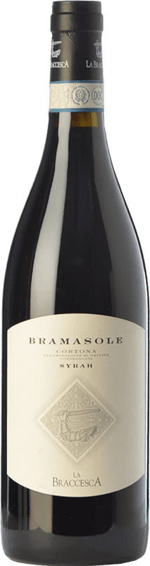 56,95 € | Red wine La Braccesca Bramasole D.O.C. Cortona Tuscany Italy Syrah Bottle 75 cl